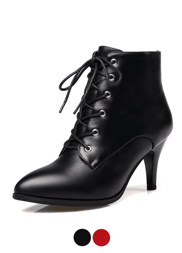 Makersluxe Shoes Luisa Women's Lace-Up Ankle Boots