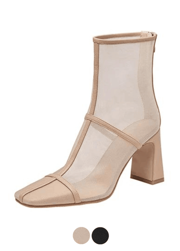 Makersluxe Shoes Anne Women's Square Toe Boots