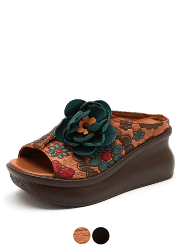 Makersluxe Shoes Nayib Women's Leather Clogs