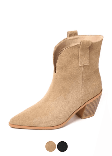 Makersluxe Shoes Claret Women's Pointed Toe Boots