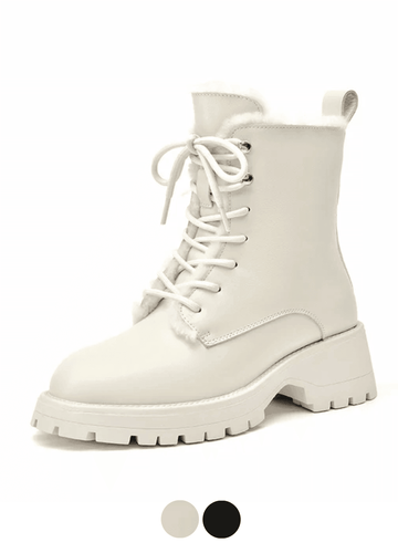 Makersluxe Shoes Raquel Women's Winter Lace Up Boots