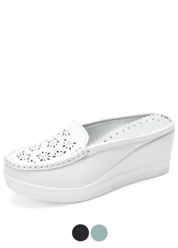 Makersluxe Shoes Regina Women's Platform Mule