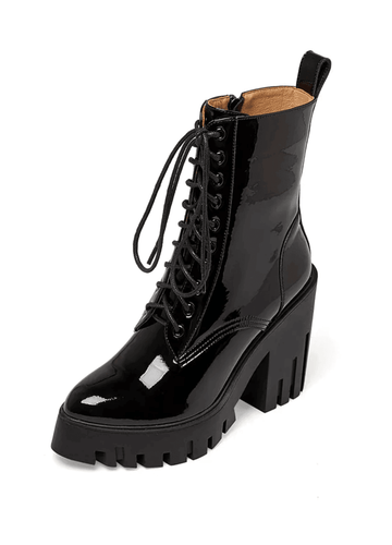 Makersluxe Shoes Elsy Women's Black Boots