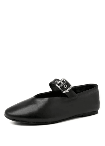 Makersluxe Shoes Lucy Women's Pointed Toe Ballet Flat Shoes