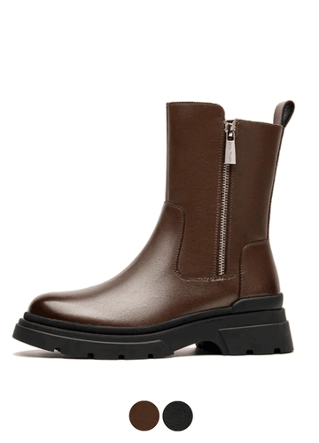 Makersluxe Shoes Galena Women's Platform Leather Boots