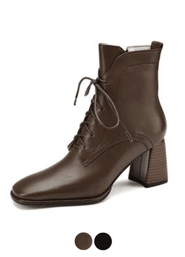 Makersluxe Shoes Magnolia Women's Leather Ankle Boots