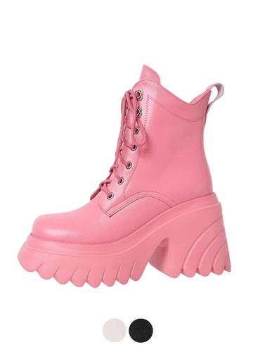 Makersluxe Shoes Coraza Women's Platform Ankle Boots