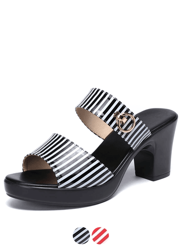 Makersluxe Shoes Reina Women's Heeled Sandals