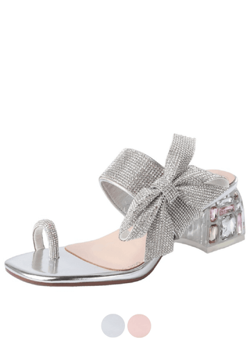 Makersluxe Shoes Matilda Women's Crystal Twine Sandals
