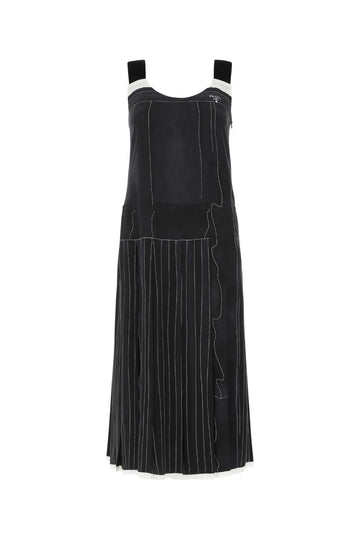 PRADA Silk Mini Dress with Elegant Print