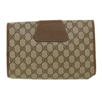 GUCCI GG Canvas Web Sherry Line Clutch Bag Beige Red Green 8901030 ny174