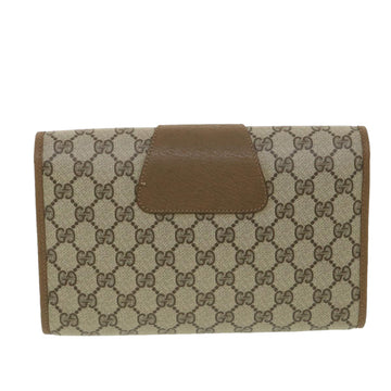 GUCCI GG Canvas Web Sherry Line Clutch Bag Beige Green Red 89.01.030 ny212