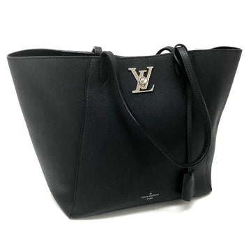 LOUIS VUITTON Shoulder Bag M42291 leather Noir rock Me Hippo Women Used