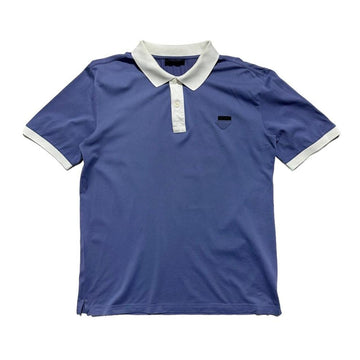 Prada Blue Polo Top