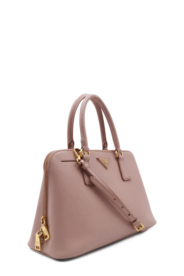 Medium Saffiano Lux Promenade Cammeo