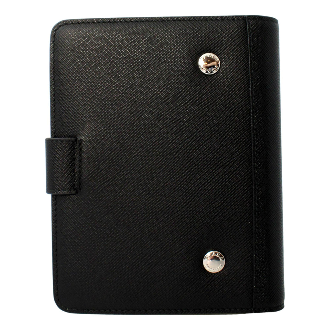 Prada Nero Black Saffiano Lock Journal