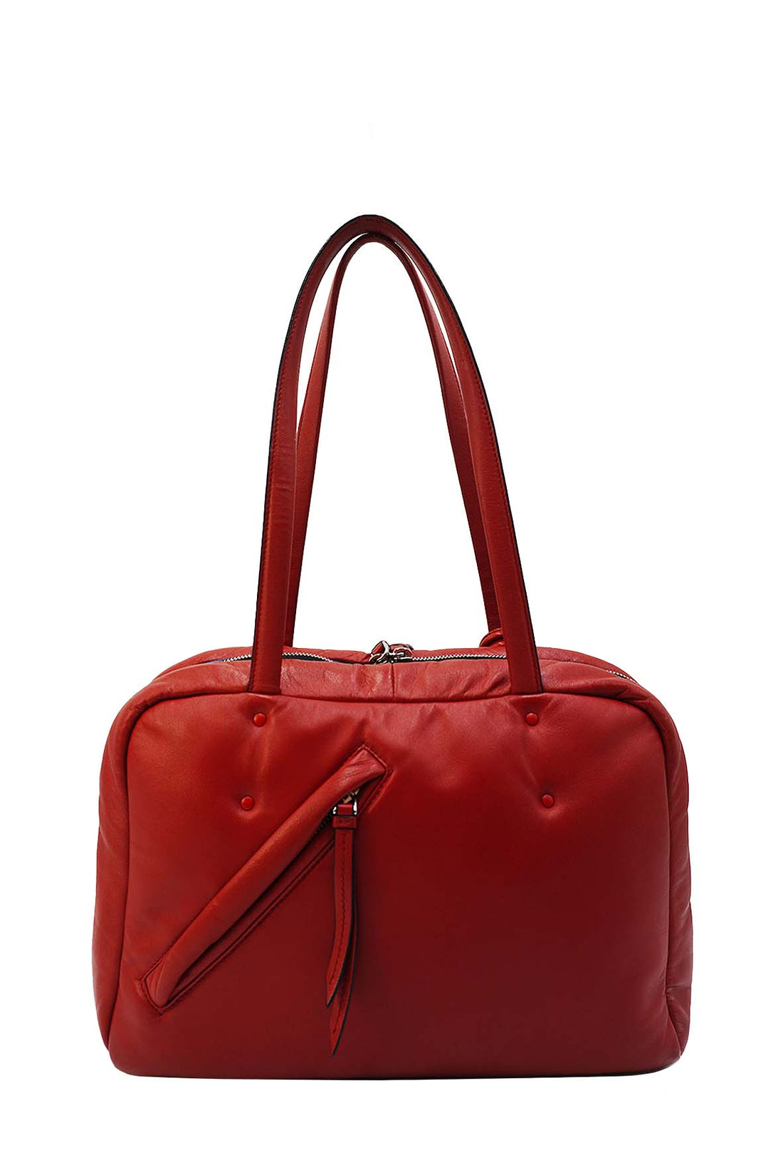 Padded Tote Bag Red