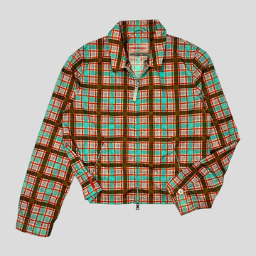 Prada Sport 2008 Nylon Neo-Checkered Jacket - S