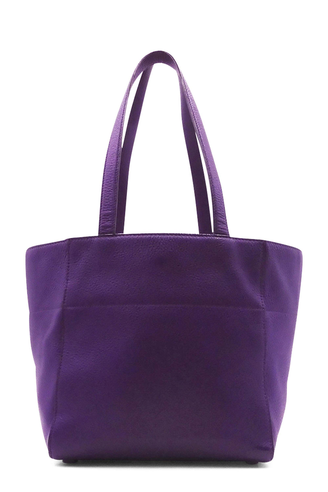 Vitello Daino Tote Viola