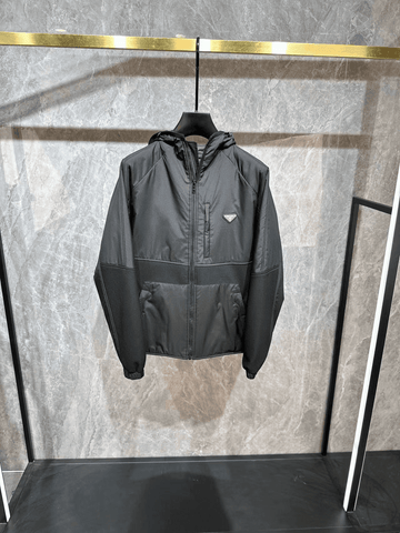 PRD Air Layer Hooded Blouson Jacket