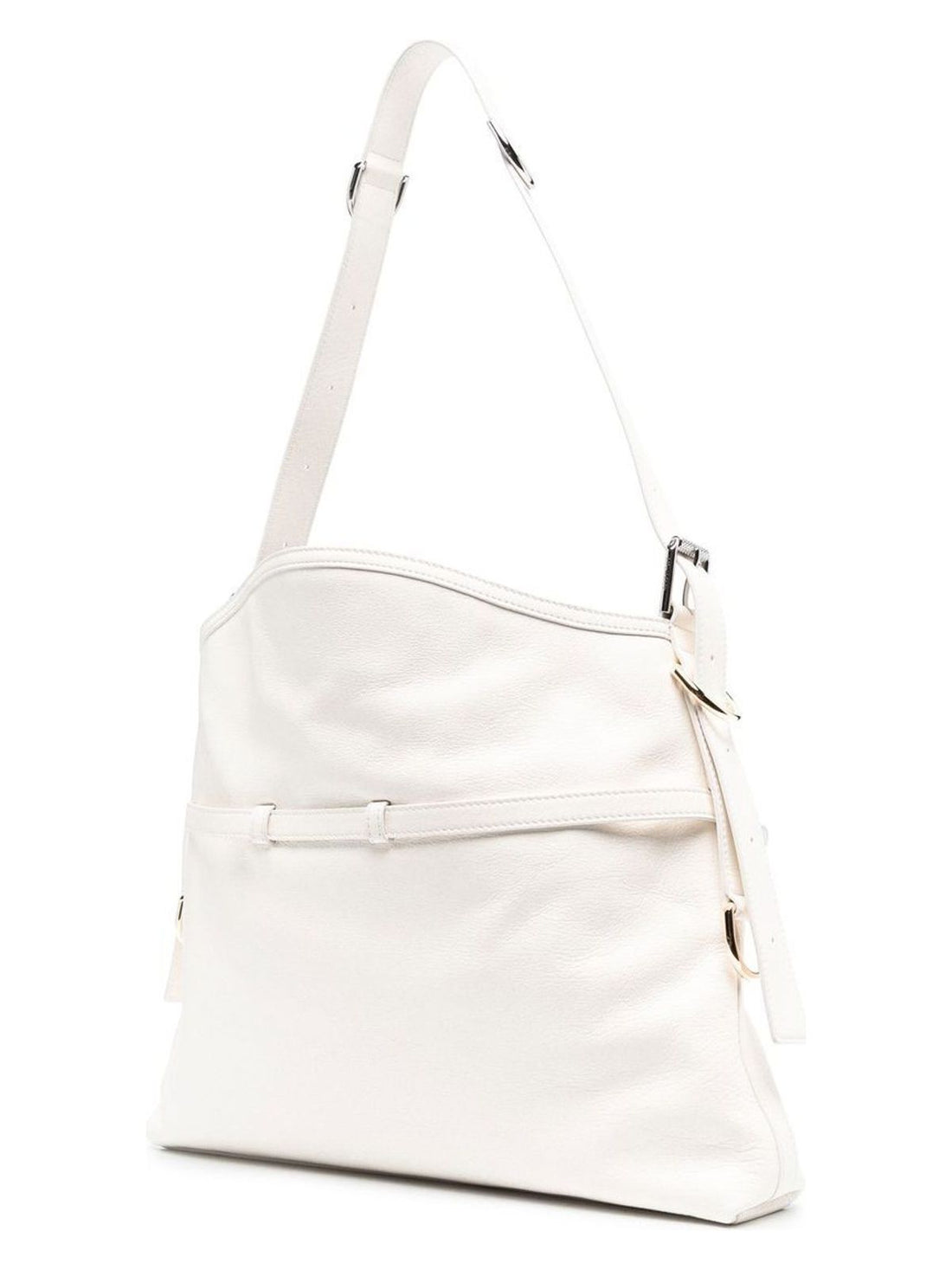 VOYOU MEDIUM LEATHER SHOULDER BAG