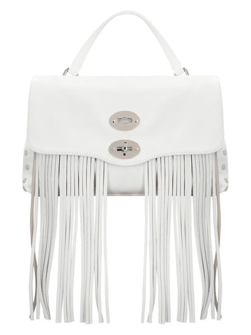 POSTINA S LEATHER HANDBAG