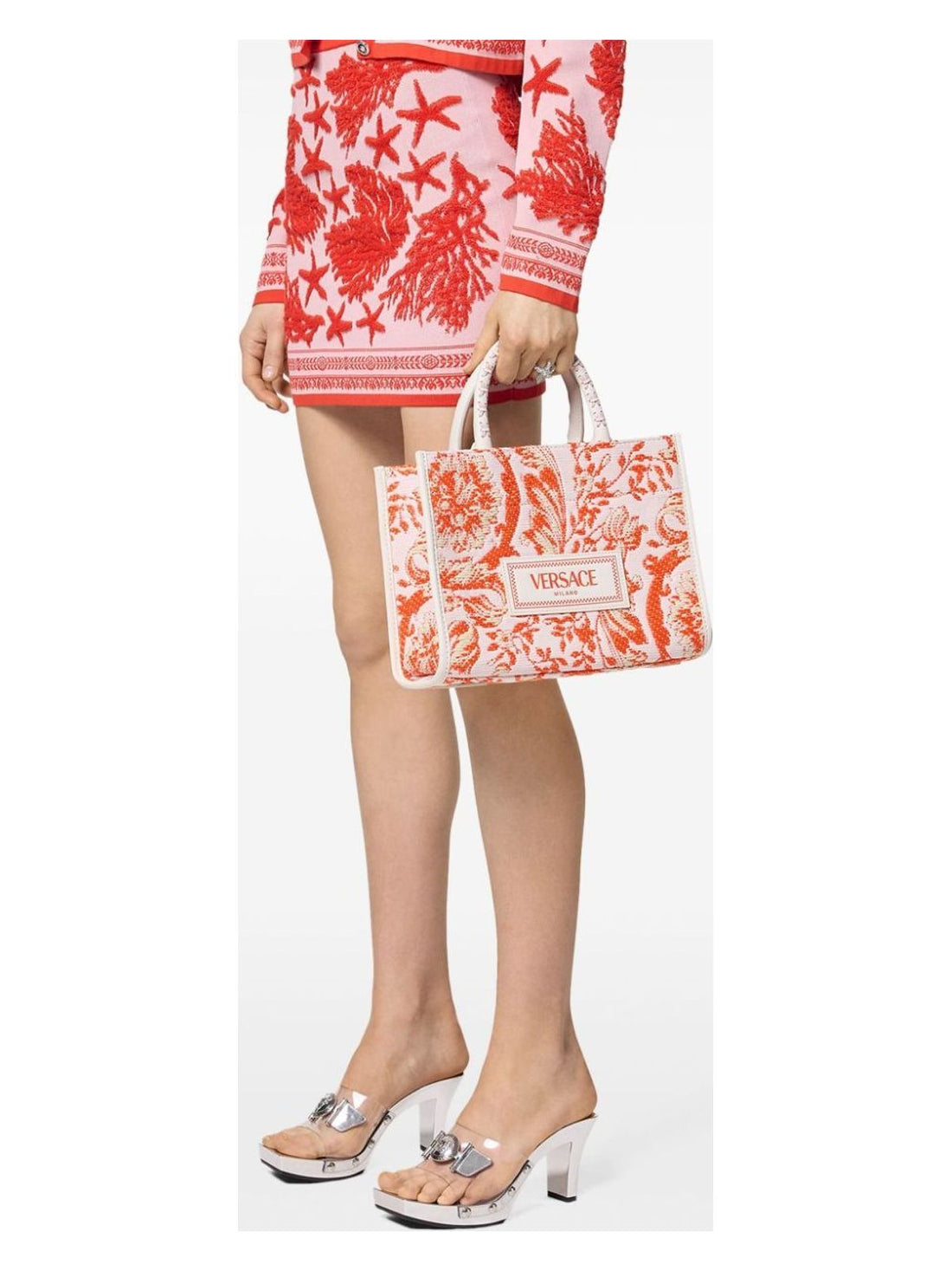 Small Barocco Athena Tote Bag