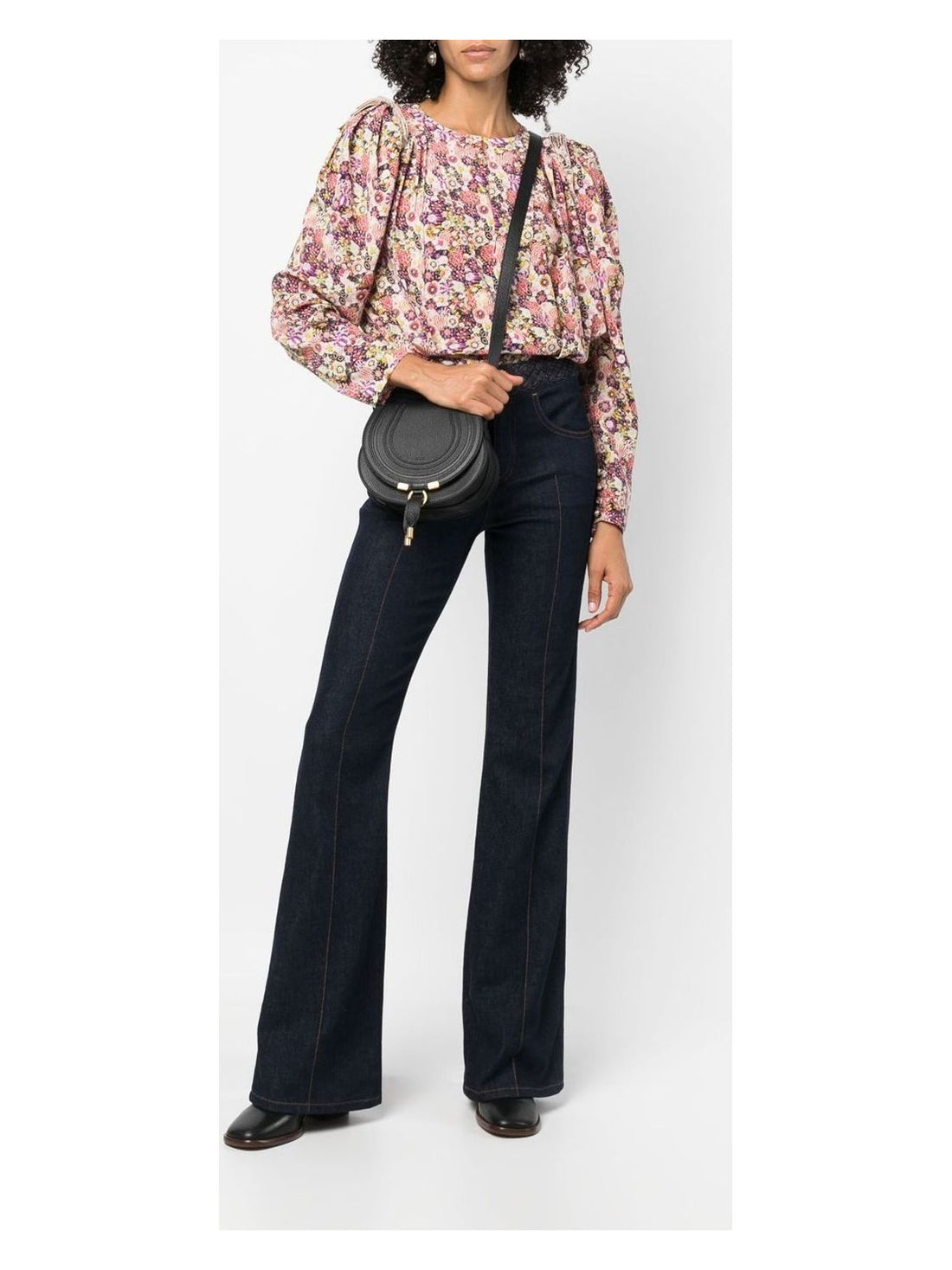 Marcie Small Leather Crossbody Bag