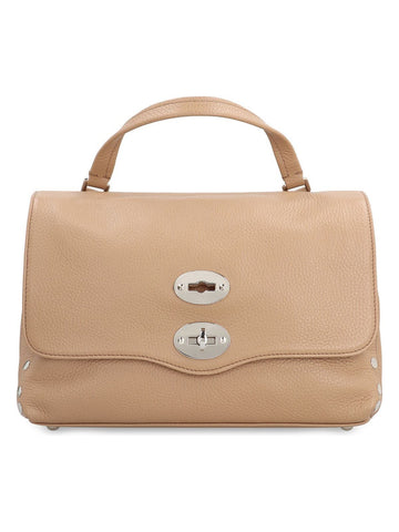 POSTINA S LEATHER HANDBAG