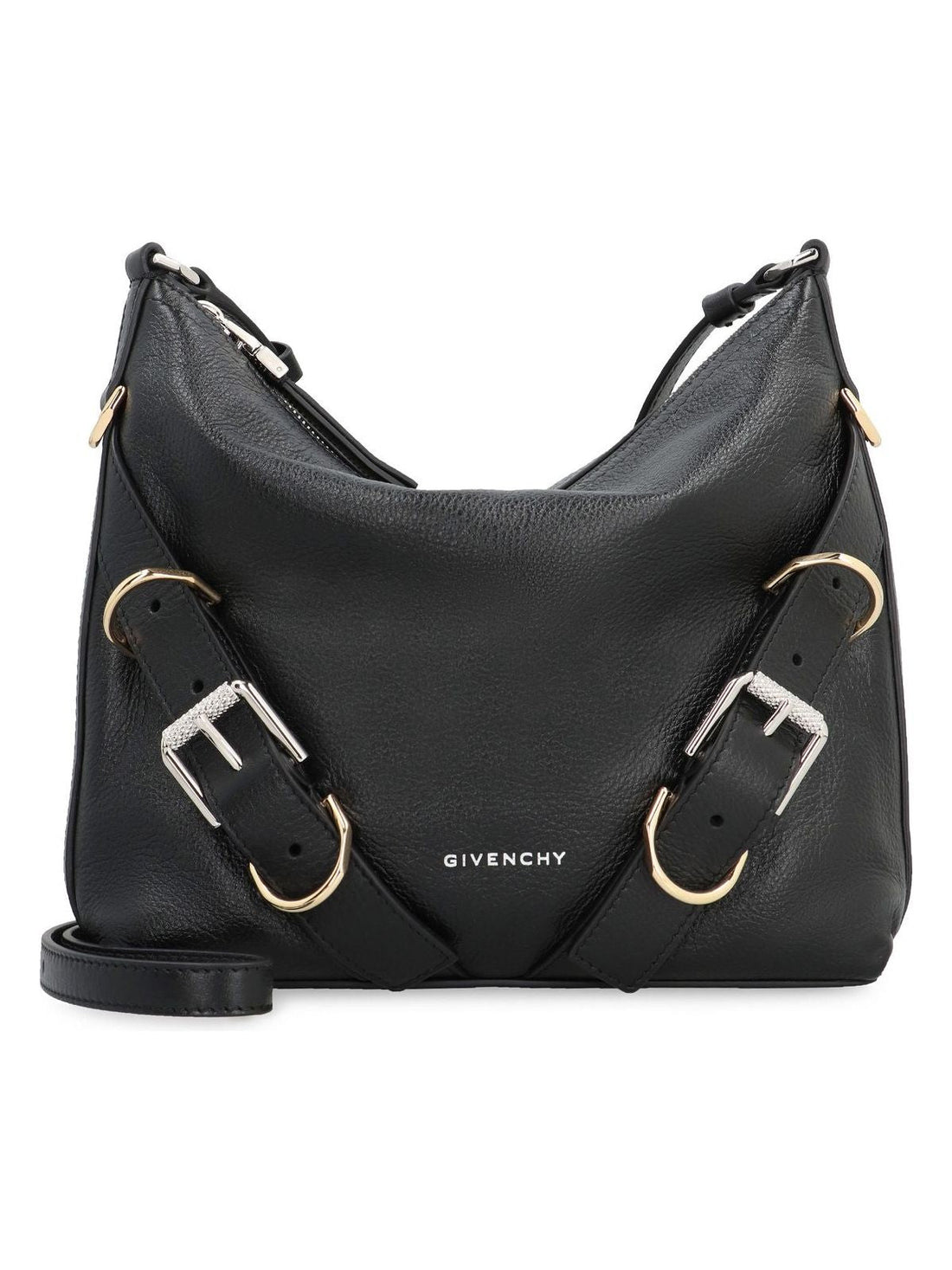 VOYOU LEATHER CROSSBODY BAG