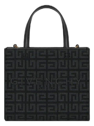 MINI G TOTE BAG IN CANVAS