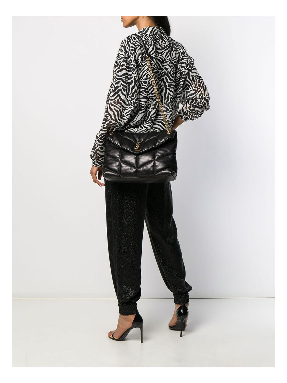 MONOGRAM PUFFER SHOULDER BAG