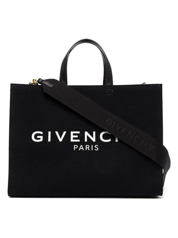 G Tote Medium Canvas Tote Bag