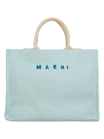 BORSA TOTE GRANDE IN RAFIA NERA
