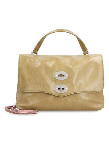 POSTINA S LEATHER HANDBAG