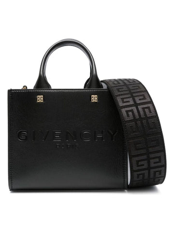 G Tote Mini Leather Handbag