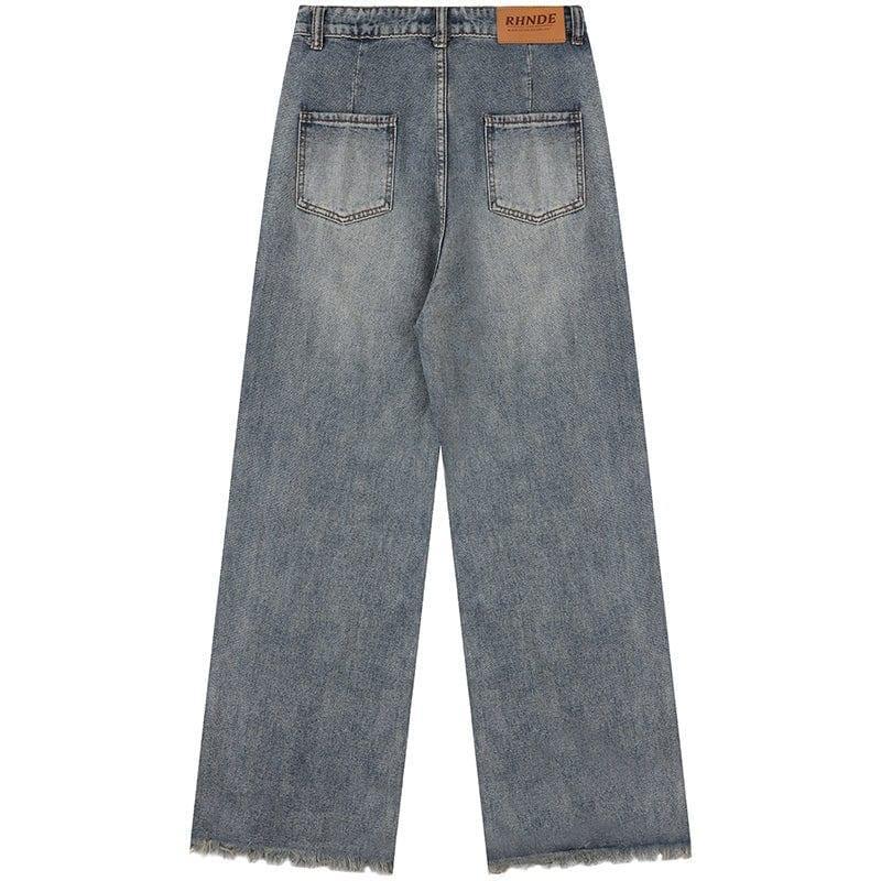 Makersluxe® Women Wash Jeans Butterfly Patch