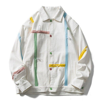 Vintage Jacket Full Webbing Drawstring