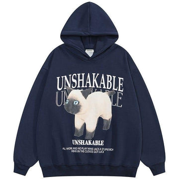Makersluxe® Warm Fleece Hoodie Dog Print