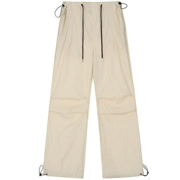 Makersluxe® Solid Color Pleated Cargo Pants