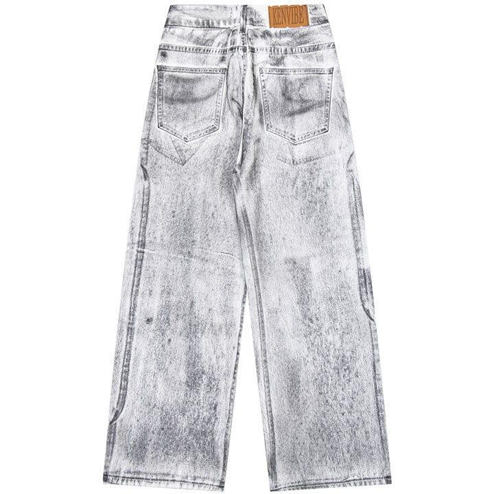 Makersluxe® Heavy Duty Washed Wasteland Jeans