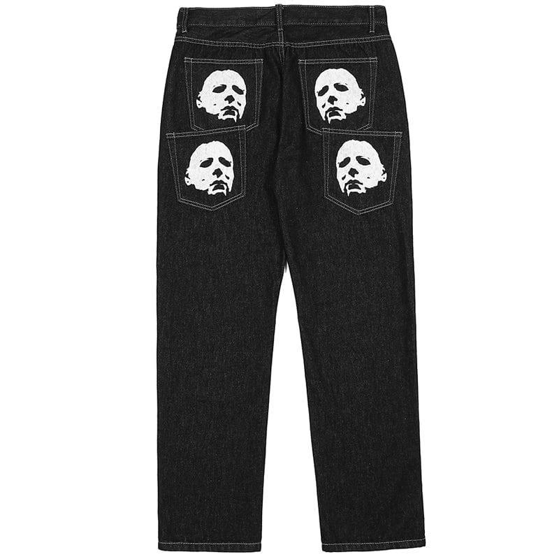 Makersluxe High Street Jeans Bats and Heads