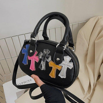 Makersluxe Cross Patch Mini Handheld Bowling Bag