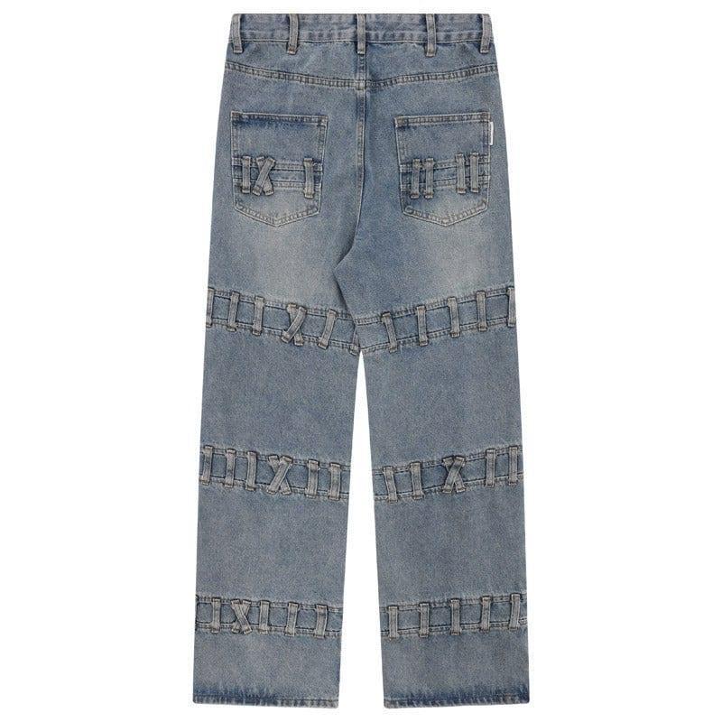Makersluxe® Distressed Washed Jeans Belt