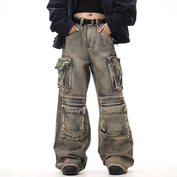 Makersluxe® Wasteland Style Cargo Jeans Pocket Patch