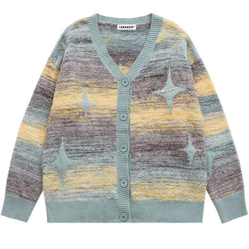 Makersluxe® Warm Knit Cardigan with Star