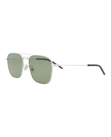 Saint Laurent Aviator-Frame Metal Sunglasses Unisex-Adult SL309-30008020-003