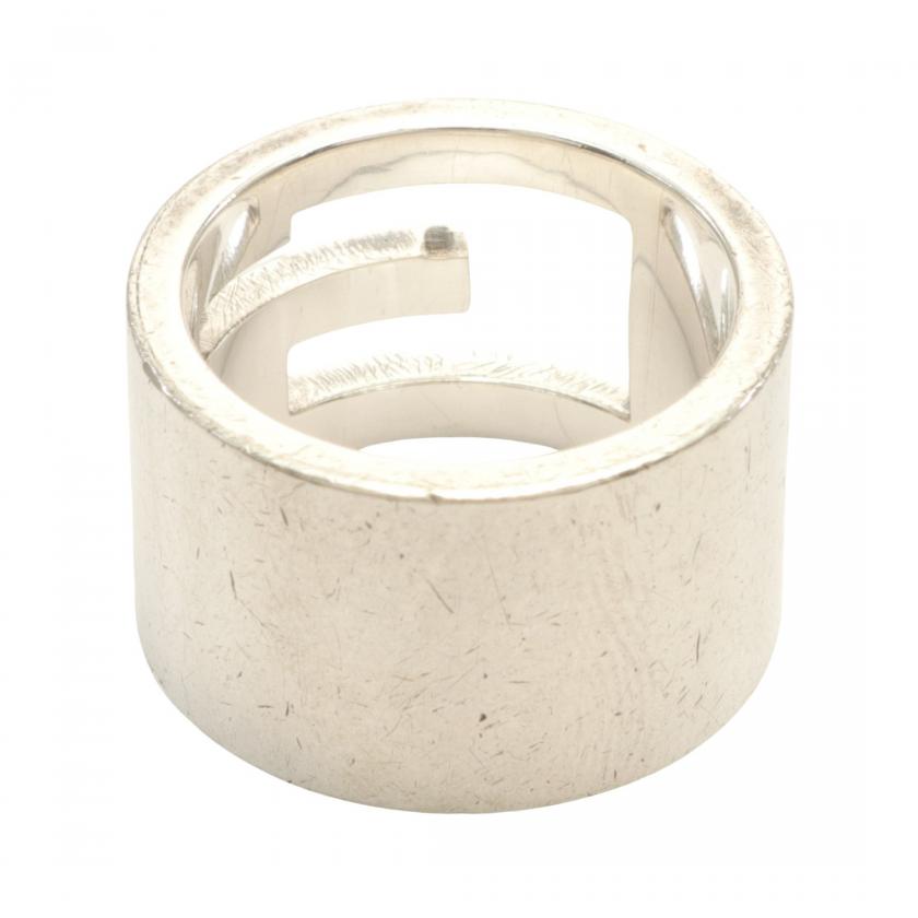 Gucci G Ring SV925 Silver Size 7