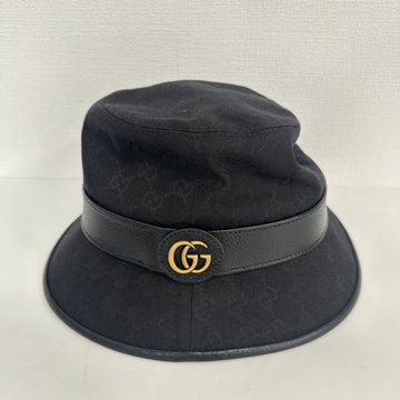 Gucci GG Marmont Black Bucket Hat Size M/58cm