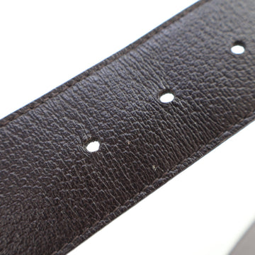 Gucci Black GG Leather Belt Size 95 38